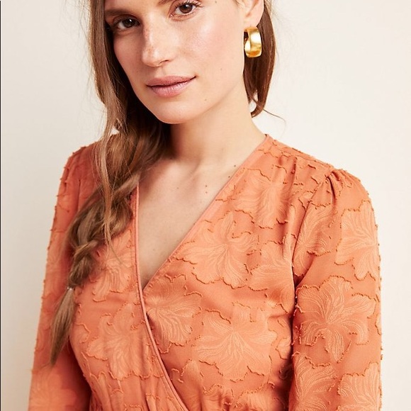 ANTHROPOLOGIE LIA TEXTURED MINI DRESS - Picture 2 of 4